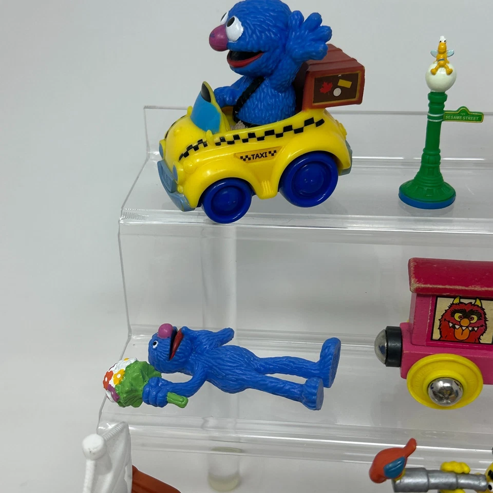 Lote Figuras Calle Sésamo Kermit Big Bird Galleta Monstruo Ernie Más Juego de 14 Foto 3 de 4