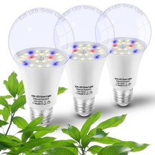 Grow Light Bulbs for Indoor Plants Full Spectrum,E26 A19 Grow LED Lamp Bulb 1...