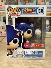 Funko Pop! Sonic the Hedgehog #1036 Target Exclusive w/Box Protector