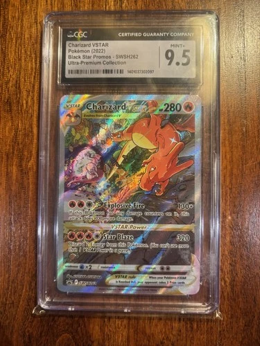 2022 Pokemon SWSH BSP FA/Charizard VSTAR Ultra-Premium Collection #262 CGC 9.5