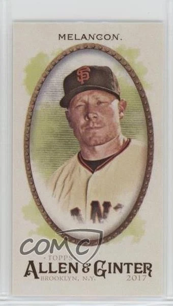 2017 Topps Allen & Ginter Mini Red Brooklyn Back 21/25 Mark Melancon #330 0b0