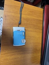 Broken Olympus Stylus 850SW Digital Camera Waterproof Blue/silver - For Parts