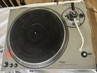 Vintage TECHNICS SL-1700 Turntable Powers On Spins For Parts Or Repair