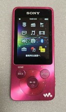 Sony NW-S784 Walkman Pink With AC Adapter Operation confirmed