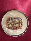 WW1/2 The South Lancashire MOP Enamel Sweetheart Brooch w/fixing