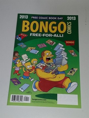 BONGO COMICS FREE FOR ALL FCBD #1 NM+ (9.6 OR BETTER) MAY 2013