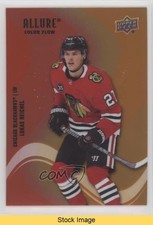 2022-23 Upper Deck Allure Color Flow Red Orange Lukas Reichel #SF-44 READ ex5