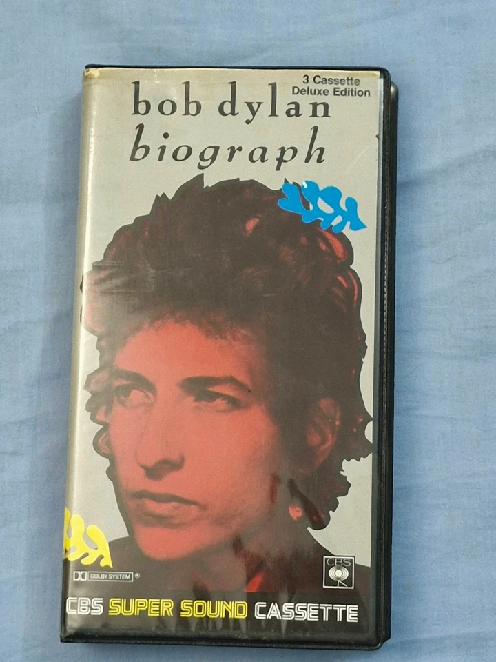 Vintage 1985 Bob Dylan Biograph 3 cassette set. Deluxe Aussie Edition - Image 2 of 4