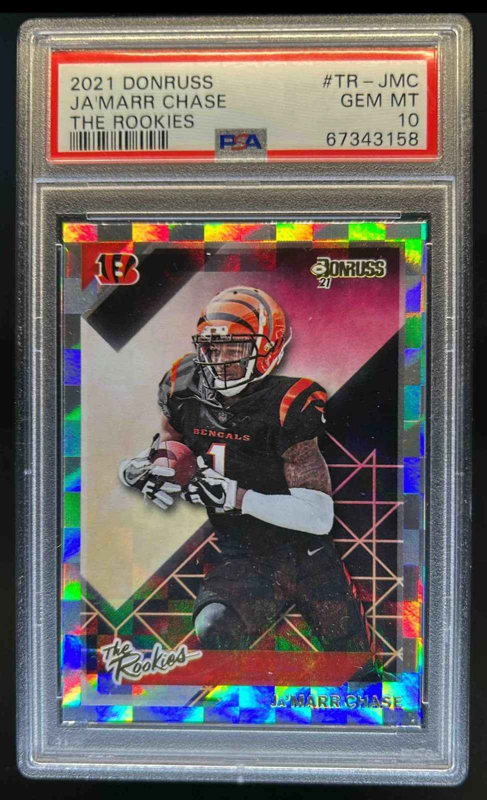 JaMarr Chase Panini Donruss the Rookies #TRJMC Base