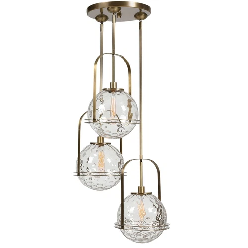 Uttermost Mimas 3 Light Cluster Pendant - Picture 1 of 1