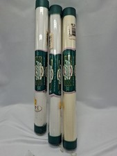 3pc Lot Charles Craft 14 Count Aida Cross Stitch Fabric 15 x 18 Ivory White