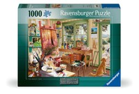Erwachsenenpuzzle 1000 Teile - KüNstlerwerkstatt Spiel 12001100 Deutsch 2026