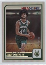 2023-24 Panini NBA Hoops Rookies Silver 107/199 Andre Jackson Jr #268 13hf