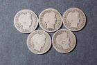 LOTOF 10 BARBER DIMES 1902 05 07 09 10 11 12 13 14 16 GOOD+  COND SET RGR 500