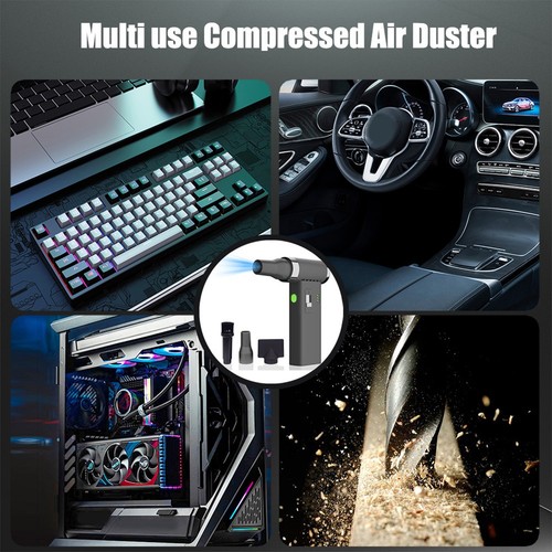 Easily Rechargeable Compressed Air Duster with Fast Charging Capability - Afbeelding 10 van 25