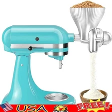 Grain Mill Attachment Kitchenaid Stand Mixer Stainless Steel Adjustable Grinder