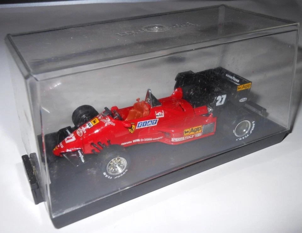 DIECAST METAL 1:43 Brumm Ferrari 126 C4 F1 1984 #27 Alboreto - Immagine 2 di 2