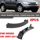 For Honda CRV 2007-2011 Front Bumper Wheel Fender Molding Trim 71103-SWA PAIR