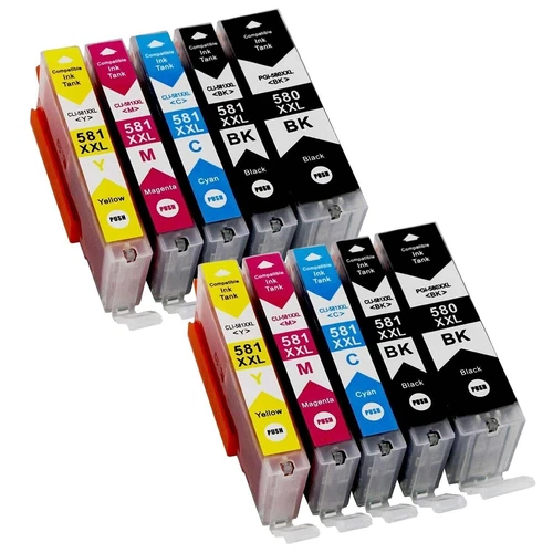 10x Druckerpatronen für CANON PIXMA TS705 TS705a TS6351a TS6351a TS6350 TS6350a