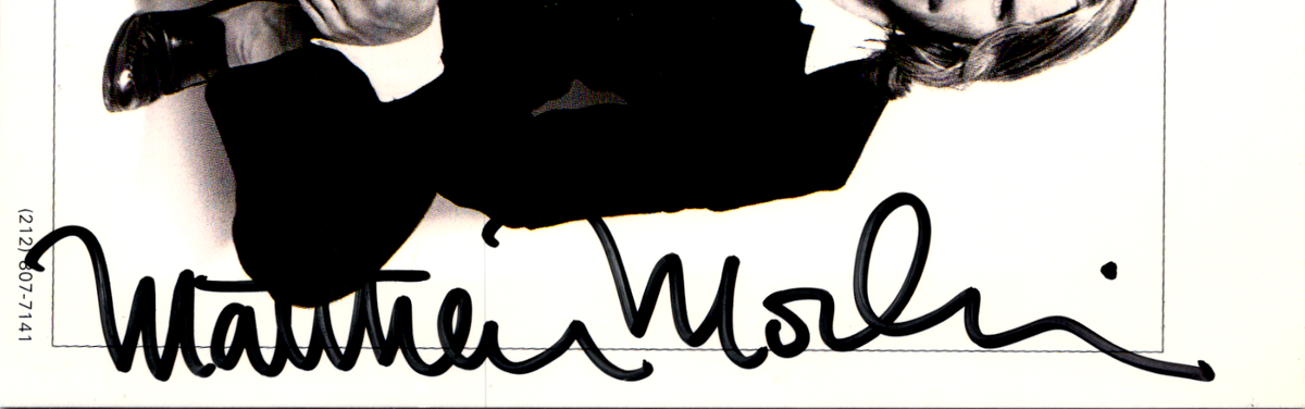 Matthew Modine Signed Postcard Full Metal Jacket Oppenheimer