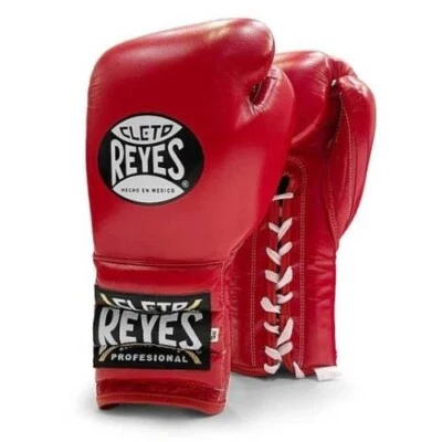 Cleto Reyes Proffesional Boxing Gloves Lace Up Type Pro Sparring Gloves 8oz-16oz