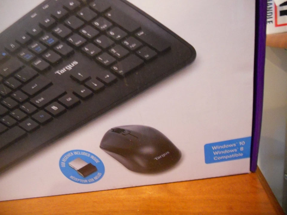 Combo de teclado y mouse inalámbricos Targus KM610 negro - AKM610BT NUEVO SELLADO Foto 3 de 4