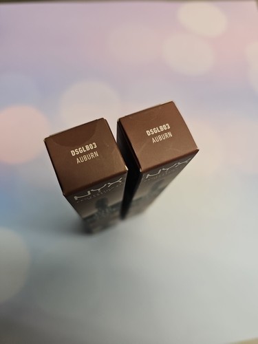 NYX Dip Shape Go! Longwear Brow Pomade DSGLB03 Auburn Lot (2) New - Picture 3 of 3