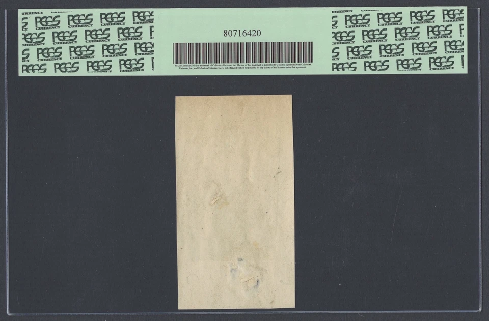 Australia Vignette Die Proof Woman Portrait Used on One Pound 1910 PA108 - Image 2 of 2