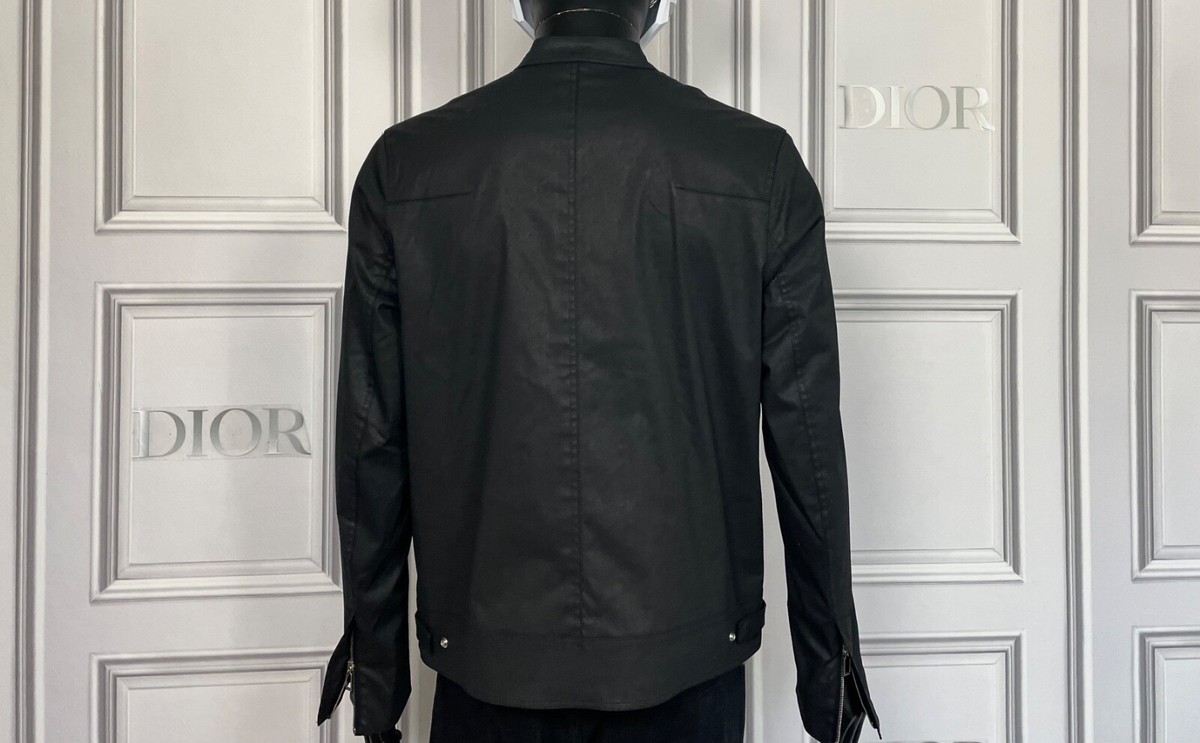 Dior Homme 11AW (クリス期)ワックスコットン　シングルライダース UltraRare & Great Dior Homme SS11 Waxed Cotton Motocycle Jacket | eBay