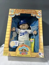 NIB Cabbage Patch Kid allstar MLB Royals CPK Stadium - box not perfect 8