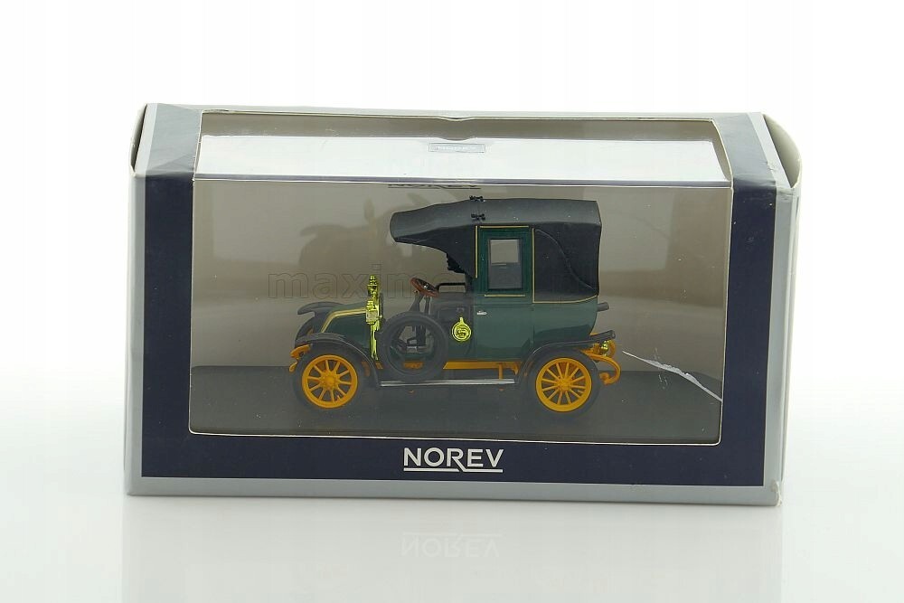 Norev 1/43 Renault Type AG 1905 Taxi de la Marne Diecast Model Car