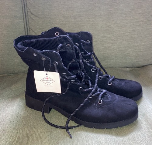 St. John's Bay Stiefel Memory Foam Größe 10med. Outdoor Adventure Stiefel NEU - Bild 1 von 6