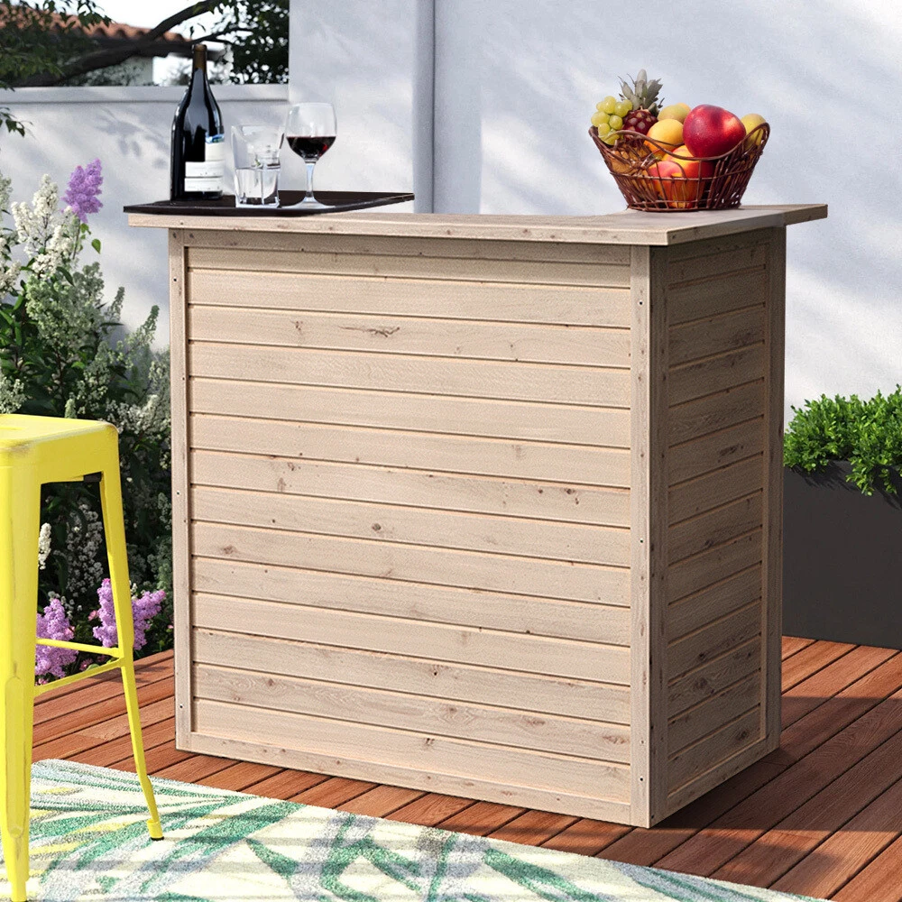 Outdoor garden bar sale table