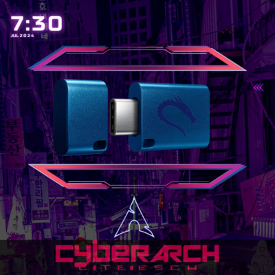 MIN-DRIVE TYPE-C - Portable Hacker with Kali & BlackArch