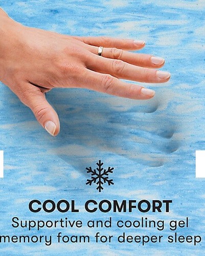 serta soothing cool 3 mattress topper