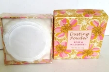 RARE VINTAGE ROSE WILD TALC HONEY DUSTING POWDER 4oz/113g NEW SEALED MADE IN USA