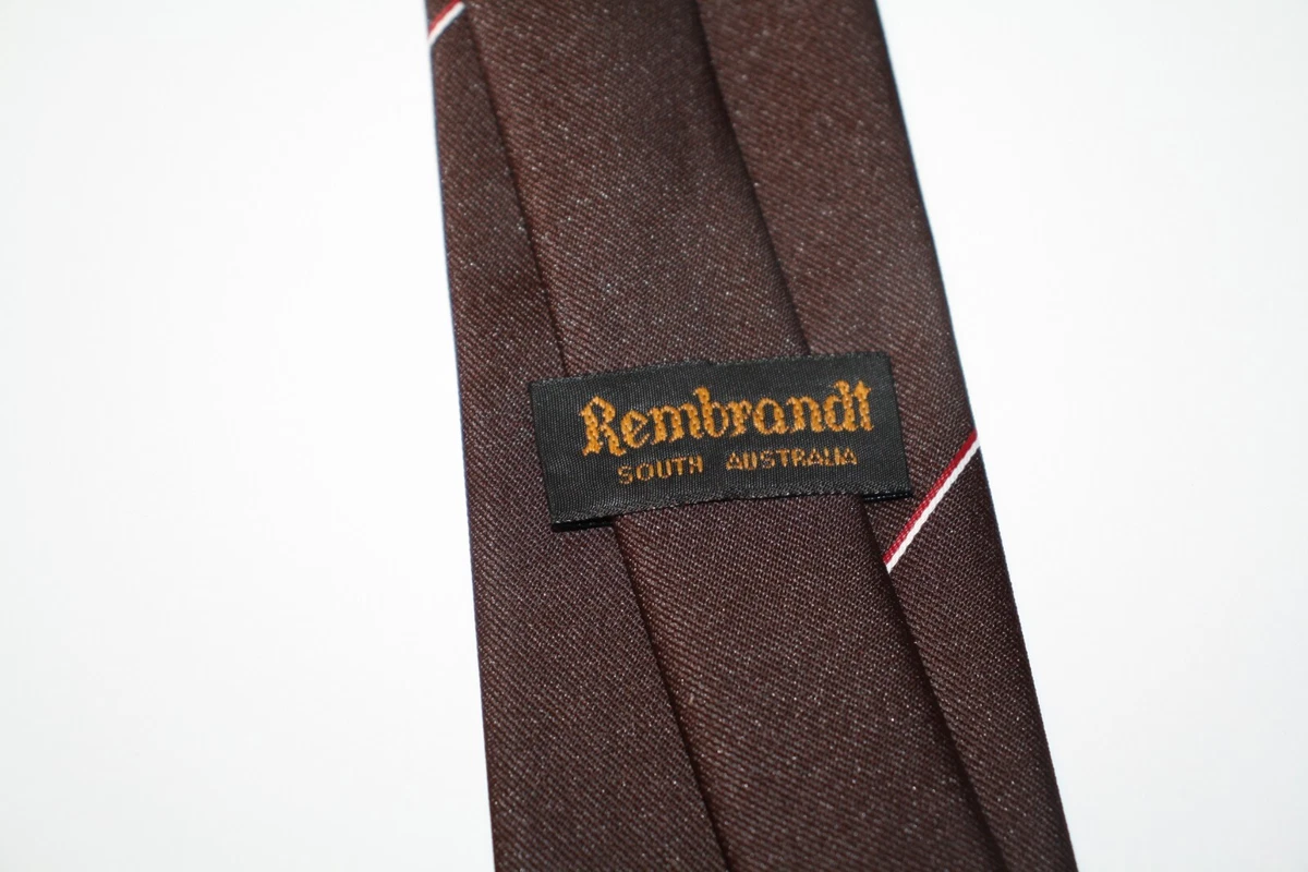 Vintage Brown Mens Tie - Australian Cattle Cow