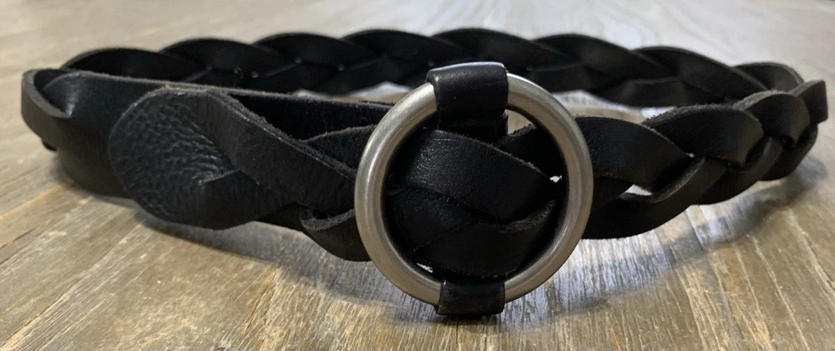 Braided Belt Wide Black Belts for Women for sale | eBay display picture 2