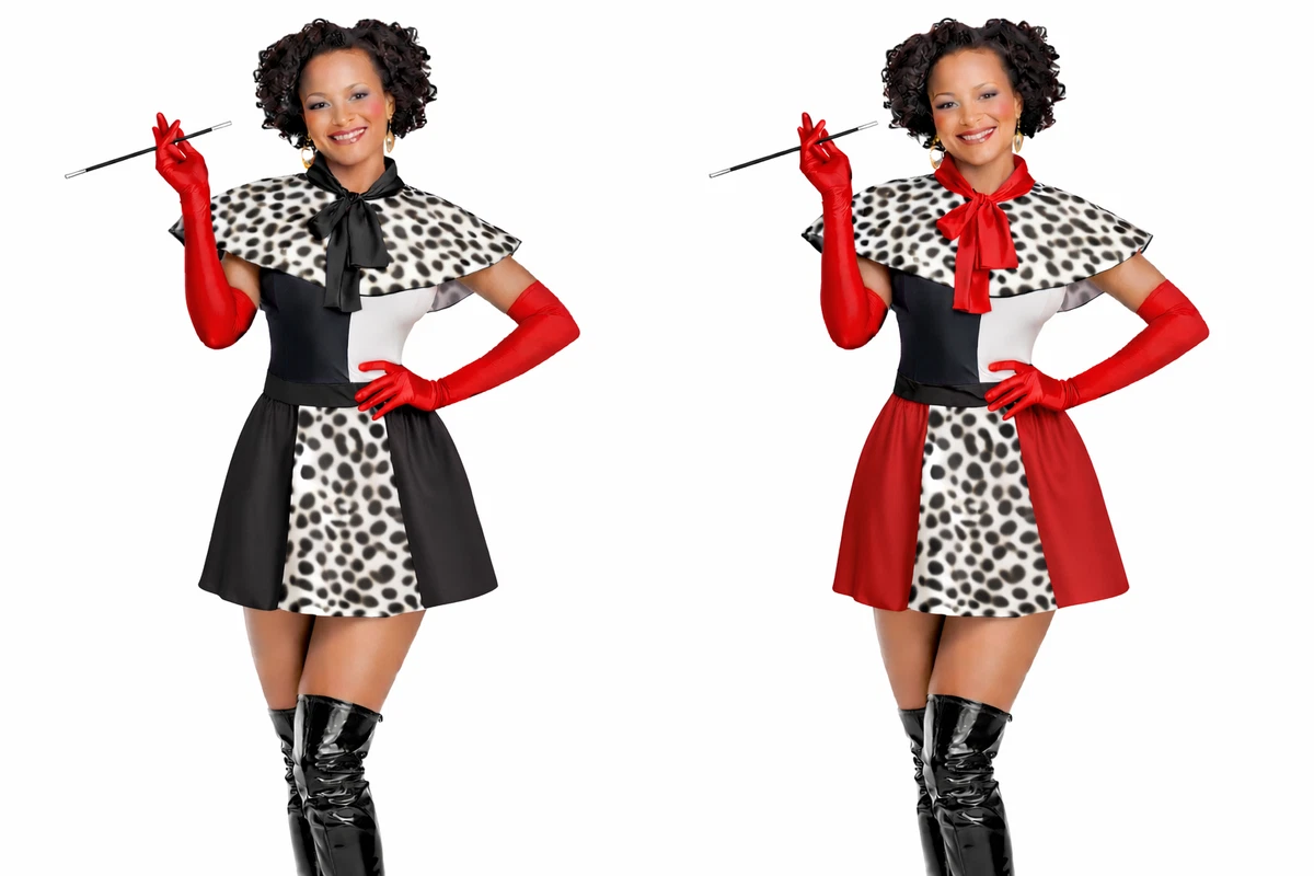 Legami Halloween Costume Halloween Bambina Dalmata - Vestito Con Gonna, Orecchie E Coda, Completo A Tema Cucciolo Maculato Costume Dalmata Per Bambina