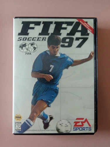 FIFA Soccer 97 Sega Genesis Vintage Video Game Complete In Box