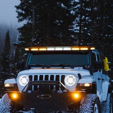 48 Inch 96108 Led Strobe Warning Light Bar 1224v Ip65 For Construction Vehicle