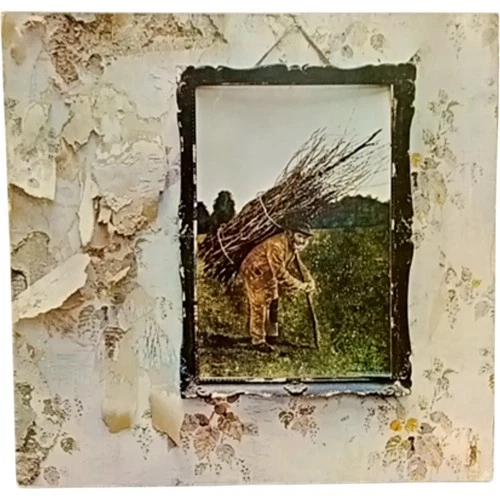 Led Zeppelin IV Vinyl Record Album Classic Rock Stairway to Heaven 1971 Preloved