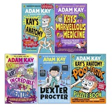 Adam Kay Collection 5 Books Set Anatomy,Kay’s Incredible Inventions,Marvellous