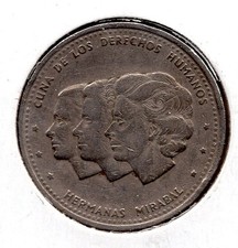 1987 Dominican Republic 25 Centavos - Human Rights (1521)