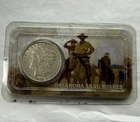 Morgan Silver Dollar 1889 Vintage US Coin Oklahoma Land Rush Collection