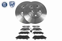 Bremsensatz Scheibenbremse Vorne Vaico V10 6753 FÜR Vw