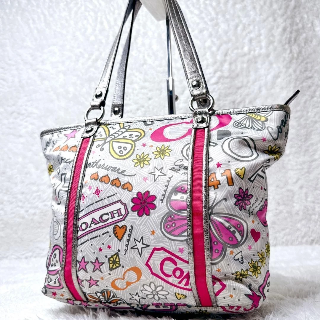 Coach Poppy Tote Pink Bags & Handbags for Women for sale | eBay