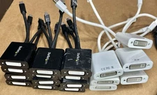 (19)MDP2DVI3 Mini DisplayPort to DVI Video Adapter Converter 1920 x Startech