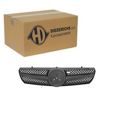 DIEDERICHS SPORT KÜHLERGRILL SCHWARZ GLÄNZEND passend für MERCEDES C215 SL Look