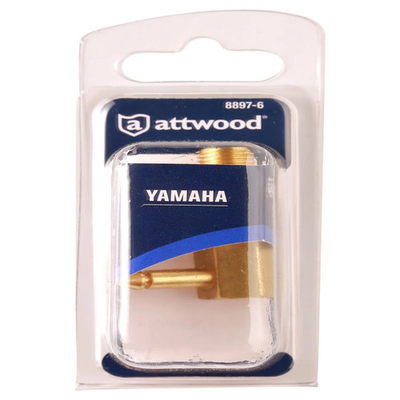 #ad Attwood 8897 6 Brass Quick Connect Tank Fitting 1 4 In NPT Male Thread Yamaha $15.18
